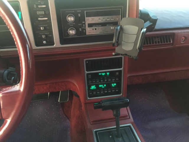 1986 Red Cadillac Eldorado Coupe