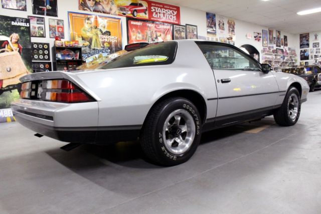 1986 Silver Chevrolet Camaro Coupe