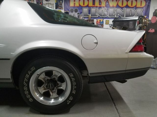 1986 Silver Chevrolet Camaro Coupe
