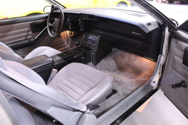 1986 Silver Chevrolet Camaro Coupe