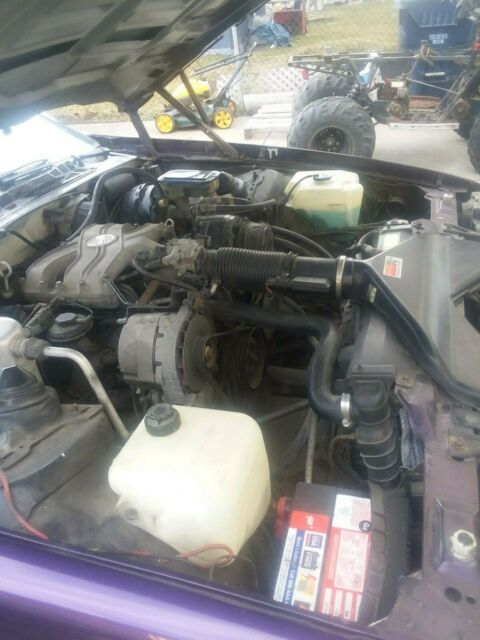 1986 Purple Chevrolet Camaro Hatchback