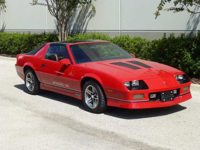 1986 Red Chevrolet Camaro Coupe