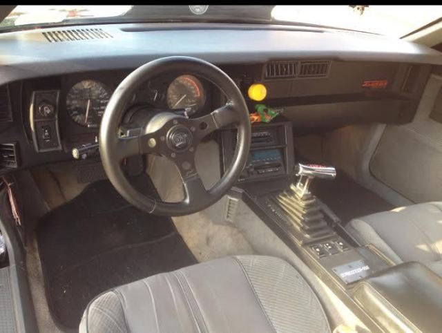 1986 Black Chevrolet Camaro Coupe