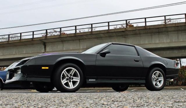 1986 Black Chevrolet Camaro Coupe