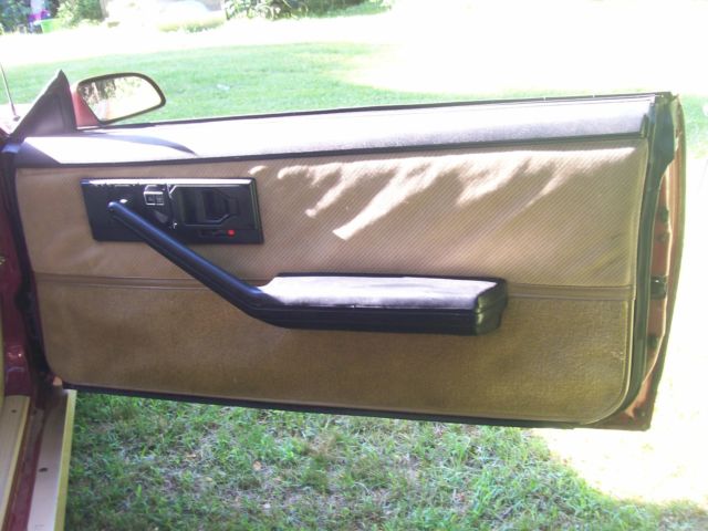 1986 Red Chevrolet Camaro Coupe