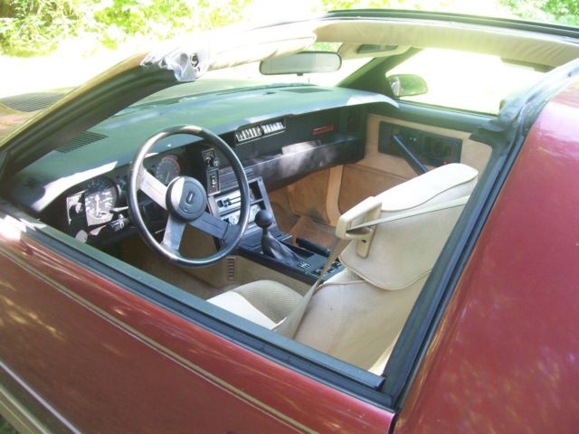 1986 Red Chevrolet Camaro Coupe