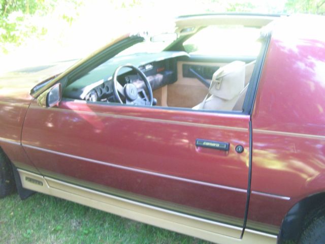 1986 Red Chevrolet Camaro Coupe