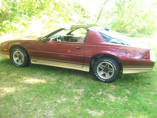 1986 Red Chevrolet Camaro Coupe