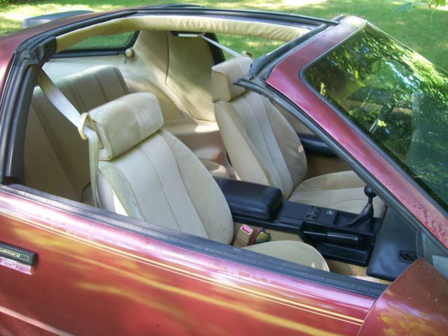 1986 Red Chevrolet Camaro Coupe