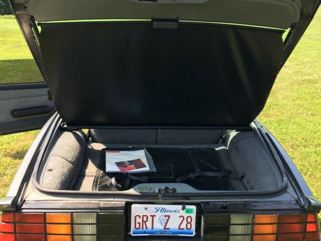 1986 Gray Chevrolet Camaro T Tops