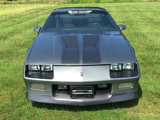 1986 Gray Chevrolet Camaro T Tops