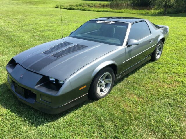 1986 Gray Chevrolet Camaro T Tops
