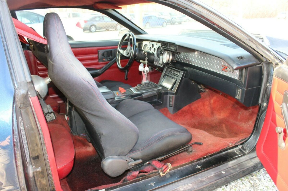 1980 BLUE Chevrolet Camaro Coupe