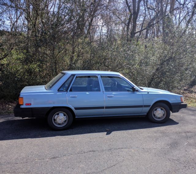 1986 Blue Toyota Camry Coupe