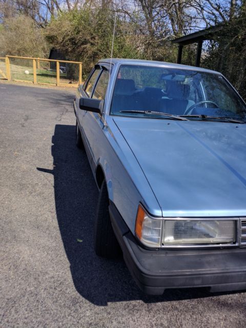 1986 Blue Toyota Camry Coupe