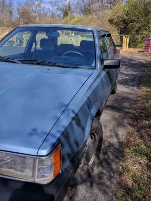 1986 Blue Toyota Camry Coupe