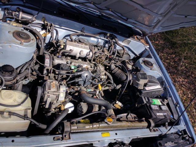 1986 Blue Toyota Camry Coupe