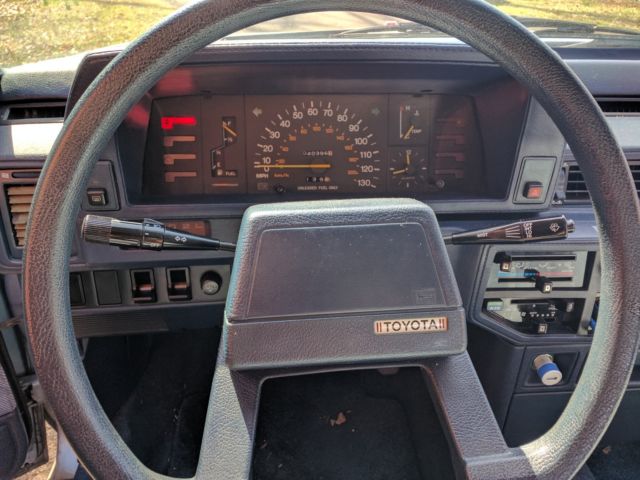 1986 Blue Toyota Camry Coupe