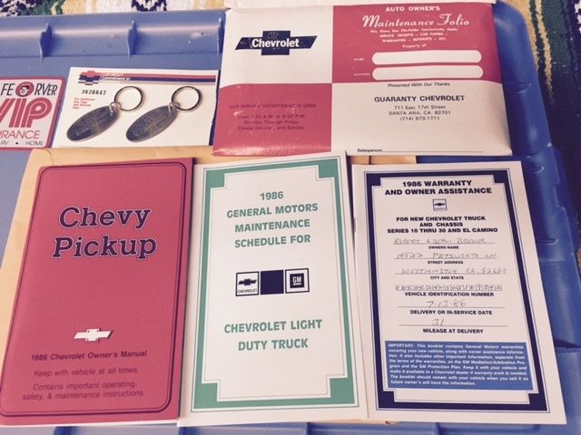 1986 white Chevrolet C-10 Cab & Chassis