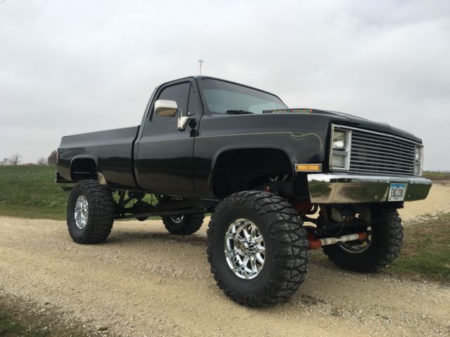 1986 Black Chevrolet C/K Pickup 2500