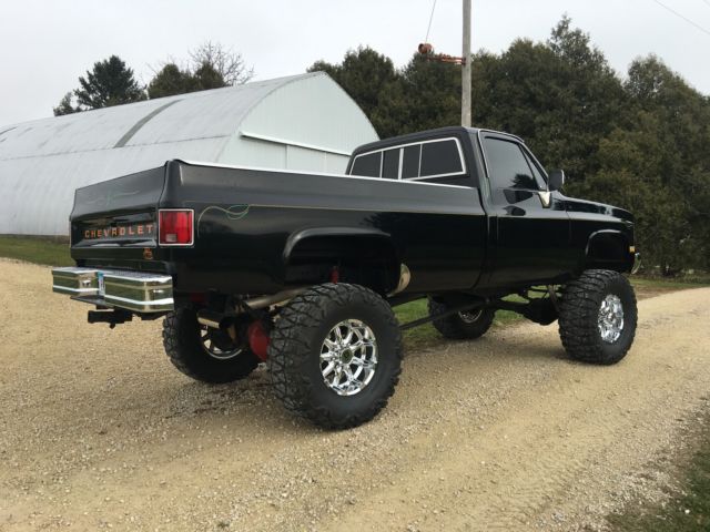 1986 Black Chevrolet C/K Pickup 2500