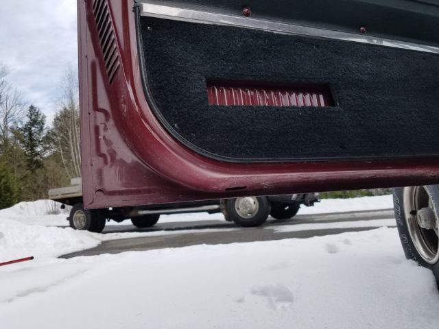 1986 maroon Chevrolet C/K Pickup 1500 Standard Cab Pickup