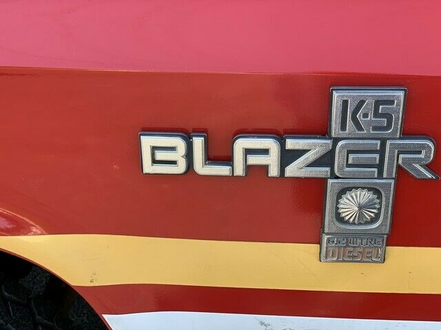 1986 Red Chevrolet Blazer SUV