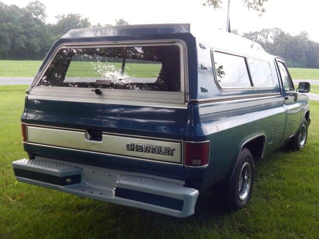 1986 Black Chevrolet C-10 Standard Cab Pickup