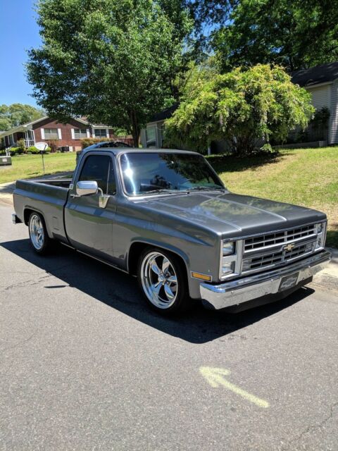 1986 Gray Chevrolet C-10 Standard Cab Pickup