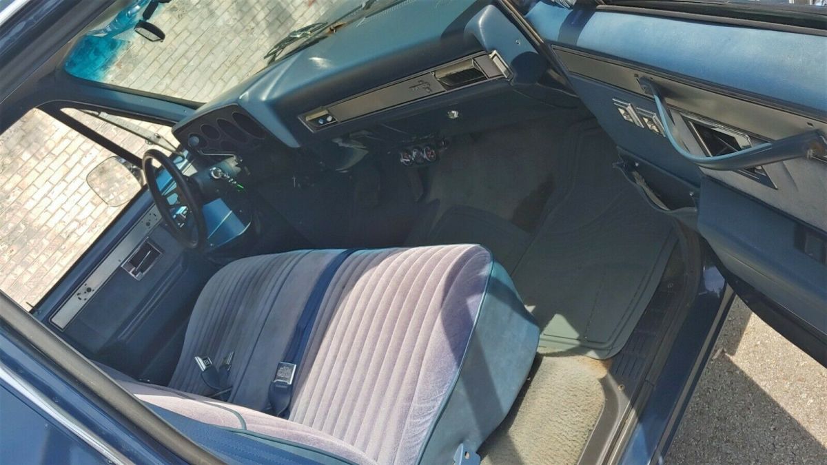 1986 Blue Chevrolet C-10 Standard Cab Pickup