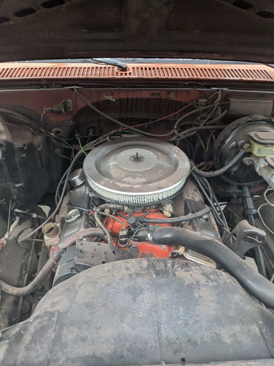 1986 Orange Chevrolet C10 Pickup