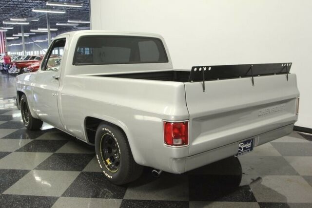 1986 Silver Chevrolet C-10 Pickup Truck