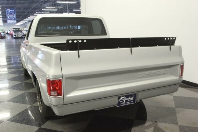 1986 Silver Chevrolet C-10 Pickup Truck