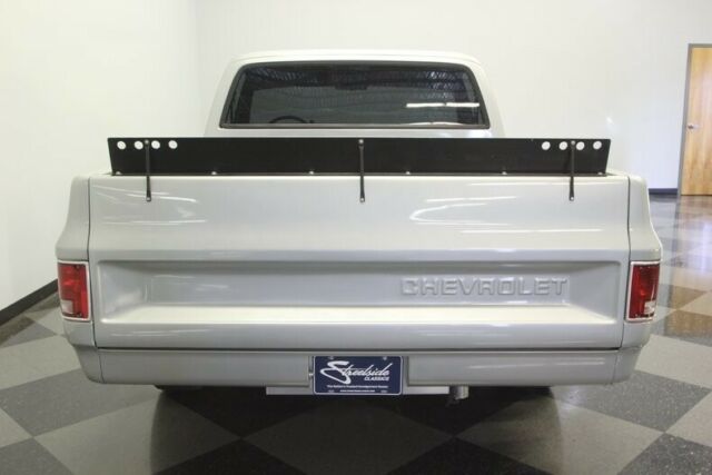 1986 Silver Chevrolet C-10 Pickup Truck