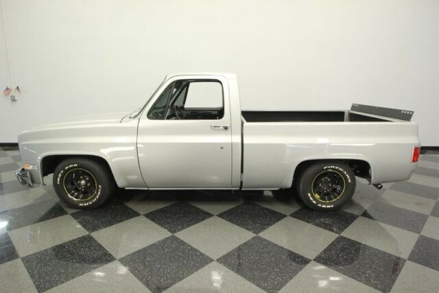1986 Silver Chevrolet C-10 Pickup Truck