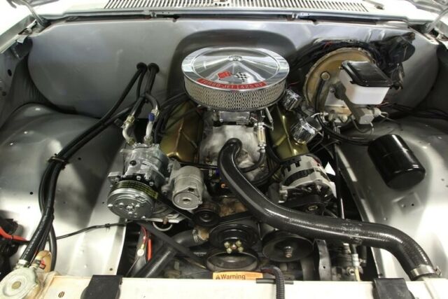 1986 Silver Chevrolet C-10 Pickup Truck