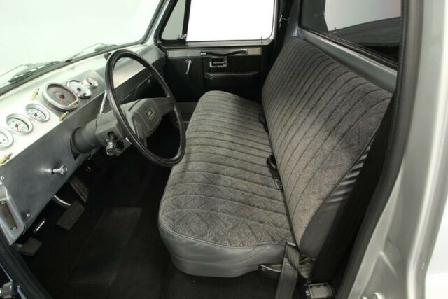 1986 Silver Chevrolet C-10 Pickup Truck