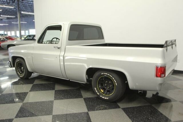 1986 Silver Chevrolet C-10 Pickup Truck