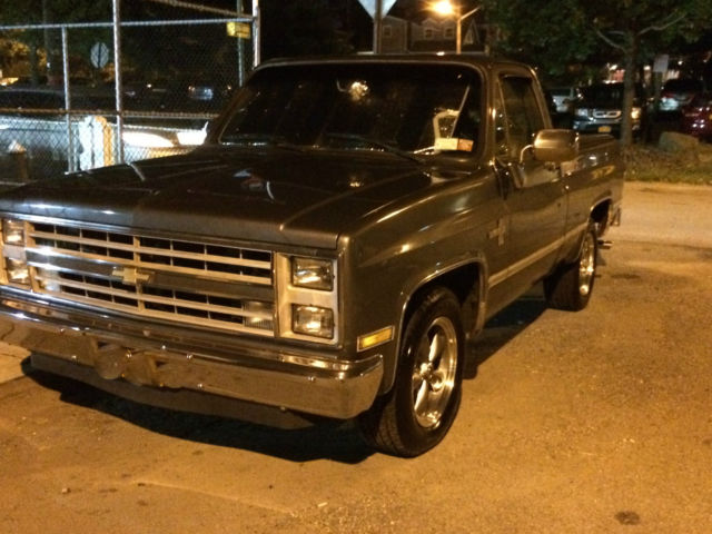 1986 Gray Chevrolet C-10 Standard Cab Pickup