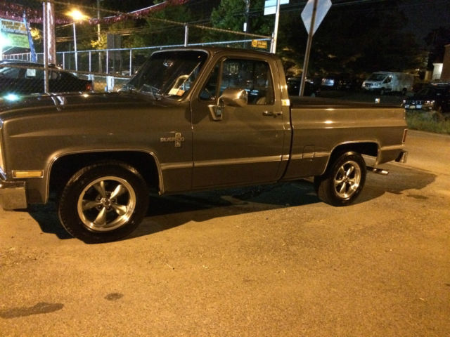 1986 Gray Chevrolet C-10 Standard Cab Pickup