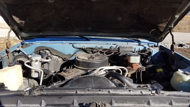 1986 Blue Chevrolet C/K Pickup 2500 Regular Cab LWB 3/4 Ton Pickup 