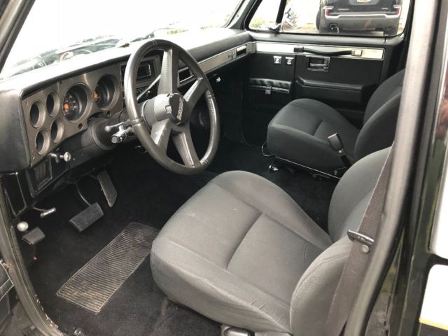 1986 Black Chevrolet C/K Pickup 3500 Crew Cab Pickup