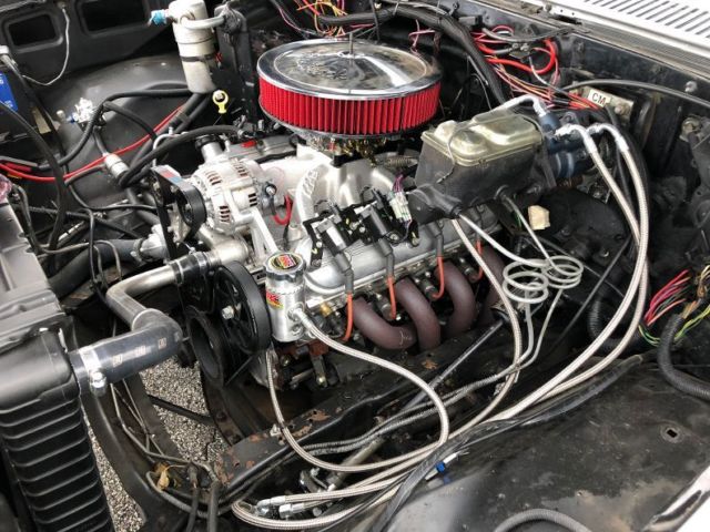 1986 Black Chevrolet C/K Pickup 3500 Crew Cab Pickup