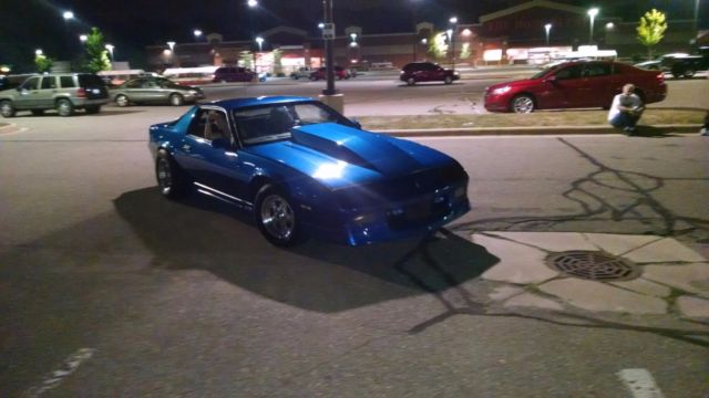 1986 Blue Chevrolet Camaro Coupe