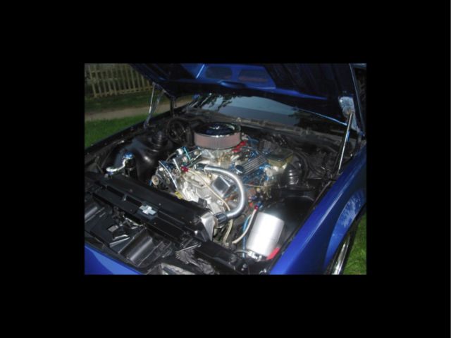 1986 Blue Chevrolet Camaro Coupe
