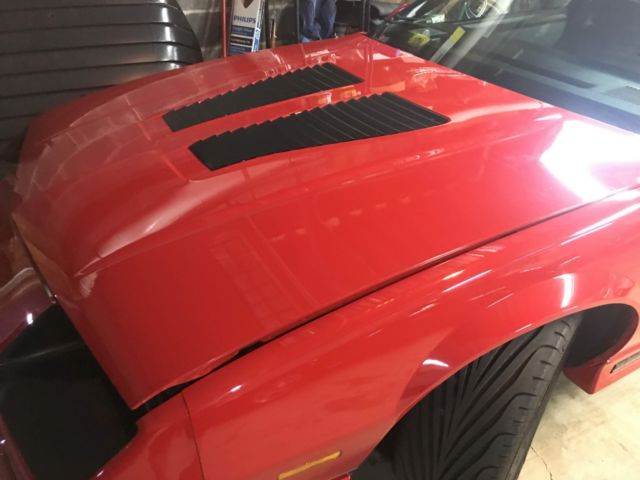 1986 Red Chevrolet Camaro Coupe