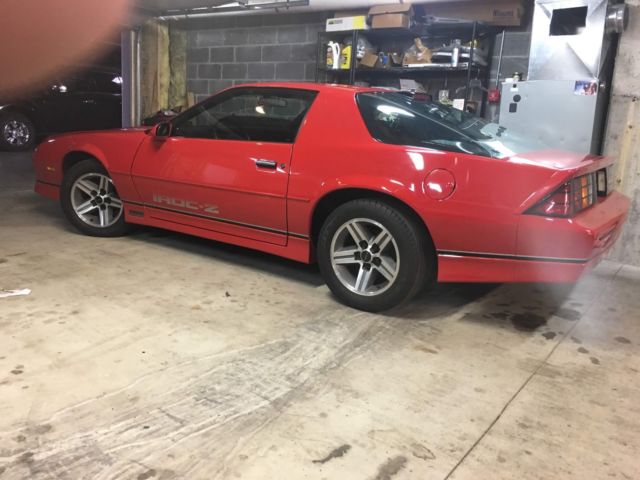 1986 Red Chevrolet Camaro Coupe