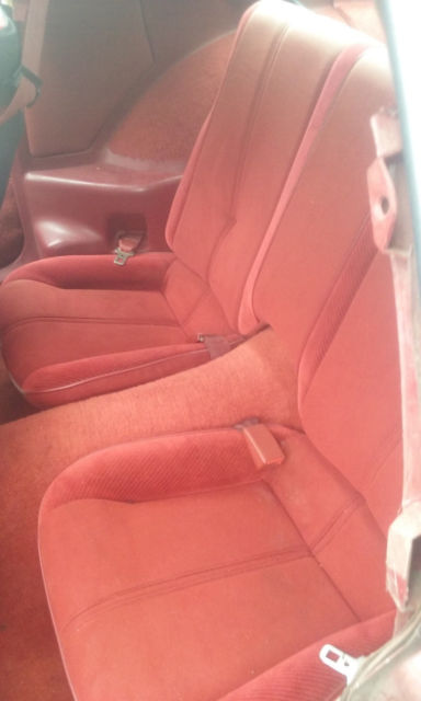 1986 Burgundy Chevrolet Camaro Coupe