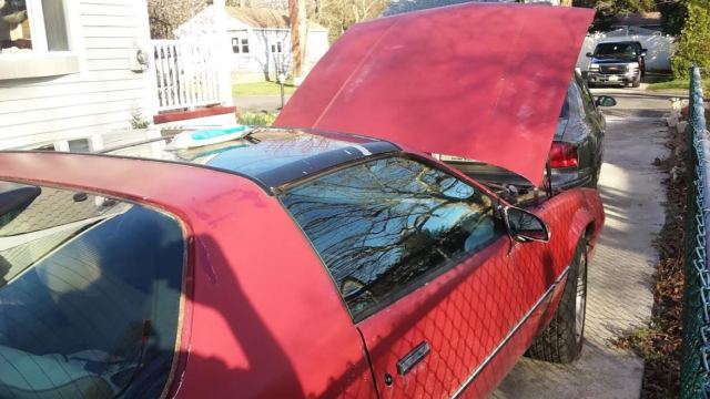 1986 Red Chevrolet Camaro Coupe