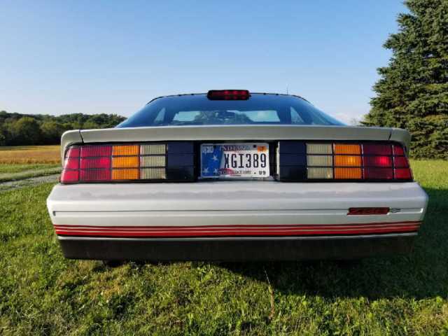 1986 Silver Chevrolet Camaro Coupe